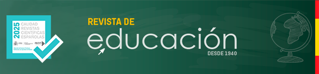 Imágen de la cabecera de la Revista de Educación, formato responsive
