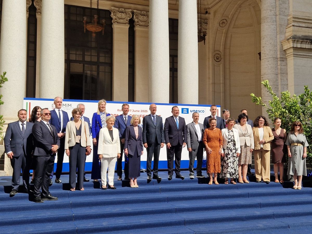 La secretaria general de FP interviene en la Conferencia Informal sobre Educación del G7 y la UE celebrada en Roma