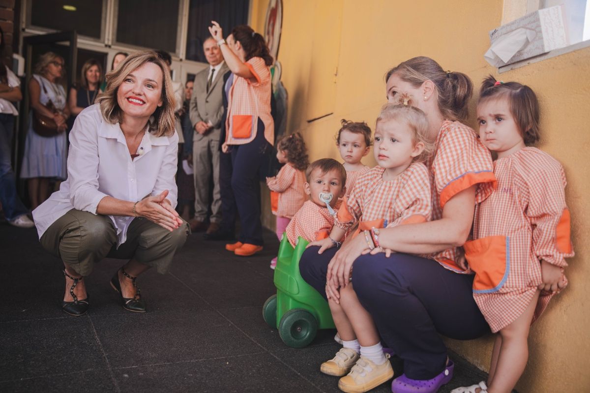 Alegría destaca la inversión del Estado para aumentar la escolarización 0-3 años y el avance en igualdad y conciliación