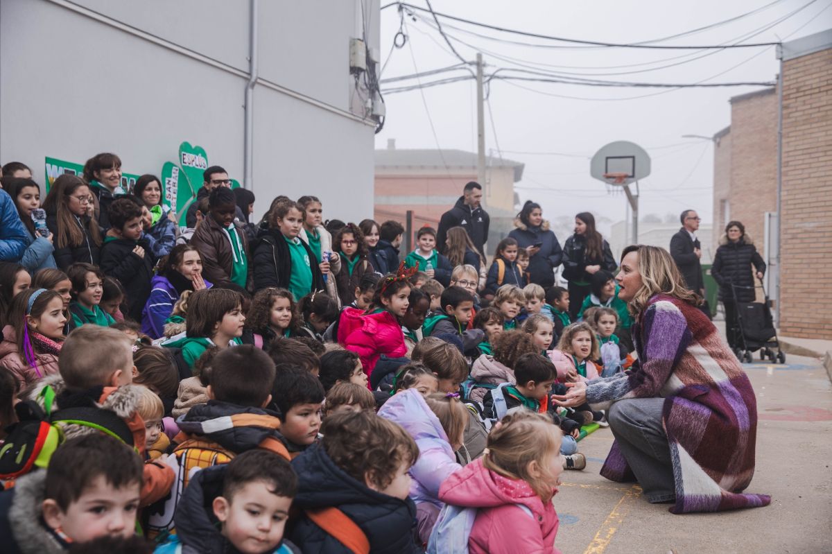 Pilar Alegría destaca en Esplús la importancia de los fondos europeos para favorecer la vida en el medio rural