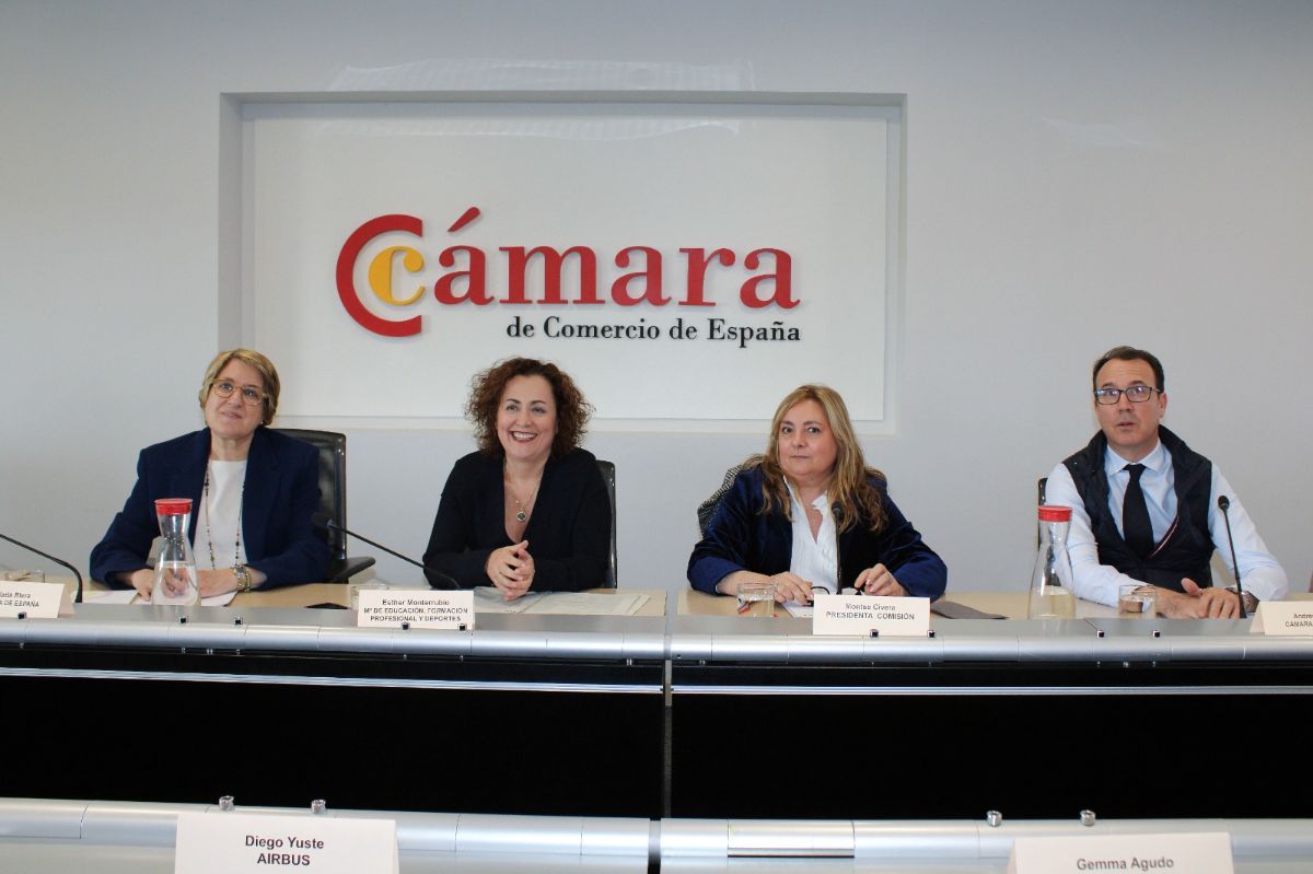 Esther Monterrubio destaca el avance “estructural” de la Formación Profesional y su alianza con la empresa