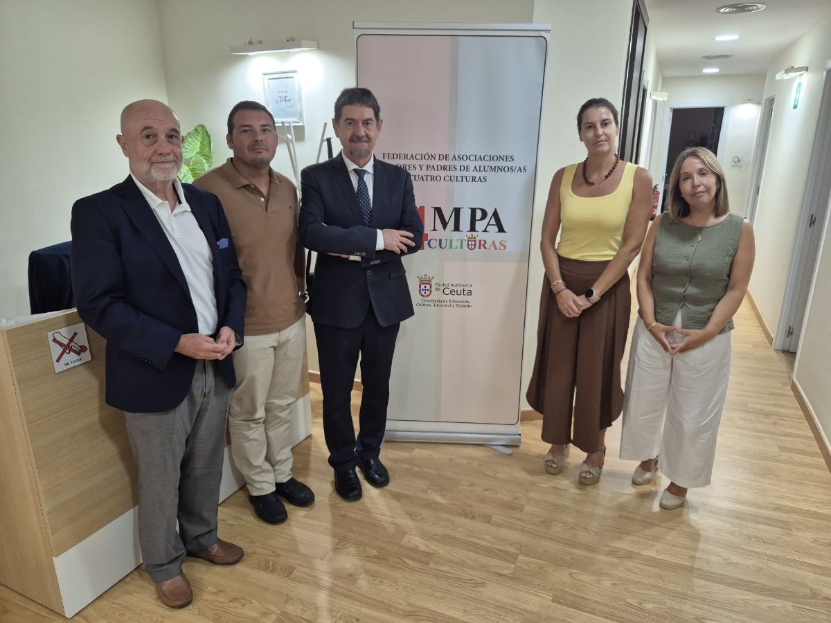 El secretario de Estado de Educación se reúne con la comunidad educativa de Ceuta para exponerles el inicio del curso