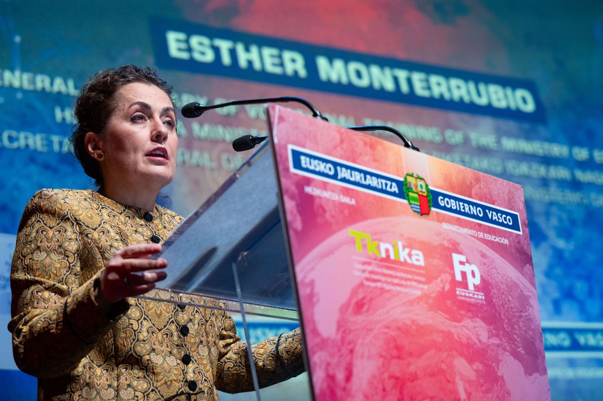 Esther Monterrubio sitúa la FP como palanca del cambio productivo a un sistema «más digital, sostenible e inclusivo»