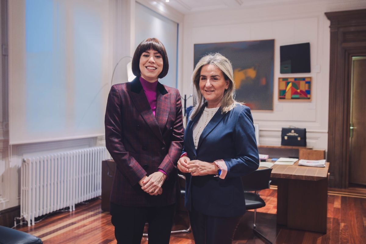 Milagros Tolón se reúne con la ministra de Ciencia, Innovación y Universidades, Diana Morant