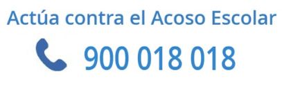 Atención a casos de acoso y malos tratos en centros educativos