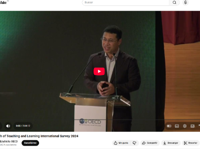 Evento internacional lanzamiento TALIS 2024