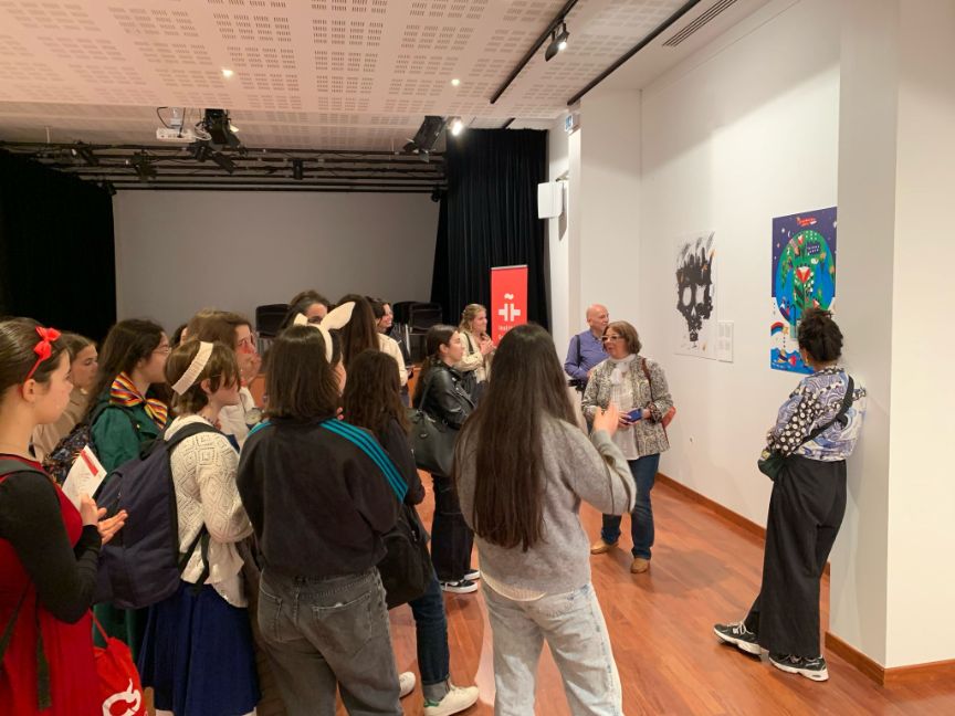 Día del libro en el Instituto de Cervantes.