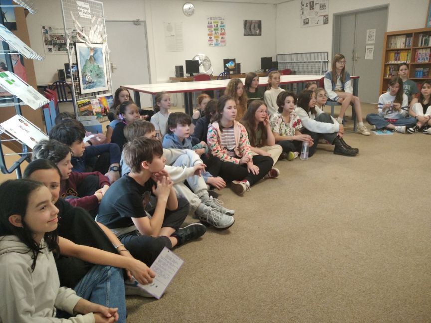 Celebración del día del libro.