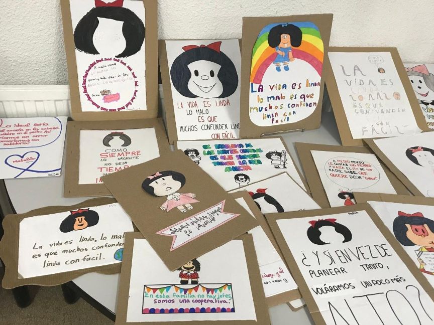 Celebración del día del libro.