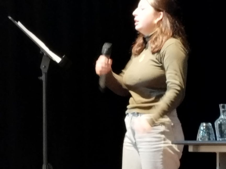 Nuestros alumnos en distintos momentos de la ceremonia