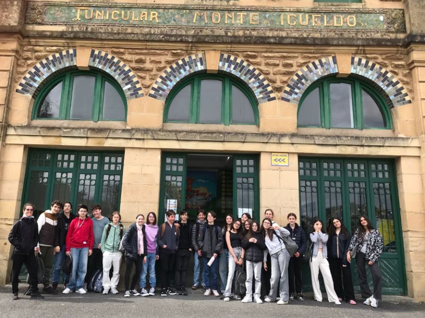 Visitando San Sebastián.