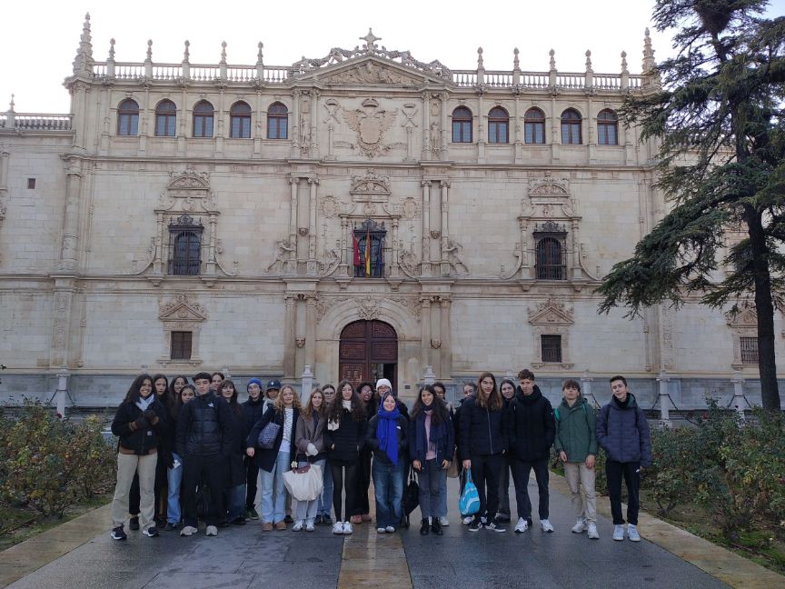 De visita en la Universidad de Alcalá