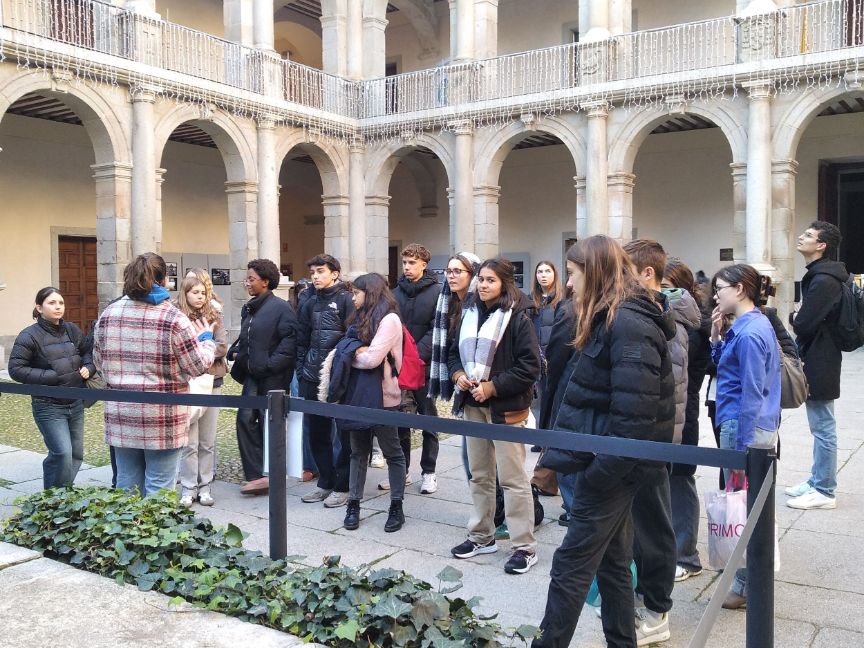De visita en la Universidad de Alcalá