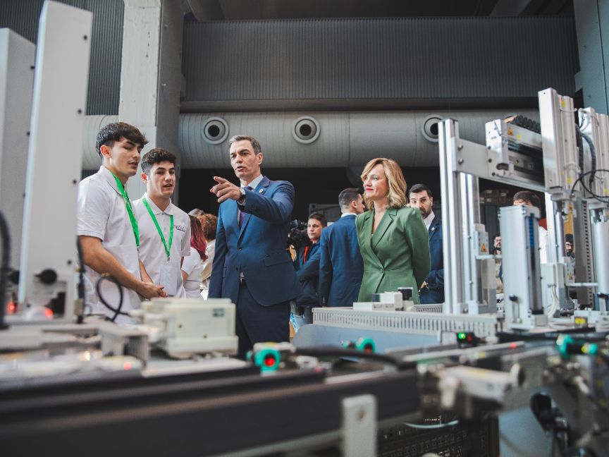 Pedro Sánchez apuesta por "más inversión en educación y en formación" para seguir siendo líderes en crecimiento y en creación de empleo