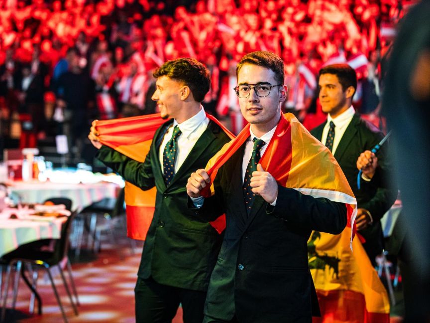 La selección española logra ocho medallas, una de bronce y siete de excelencia, en el EuroSkills de Herning (Dinamarca)