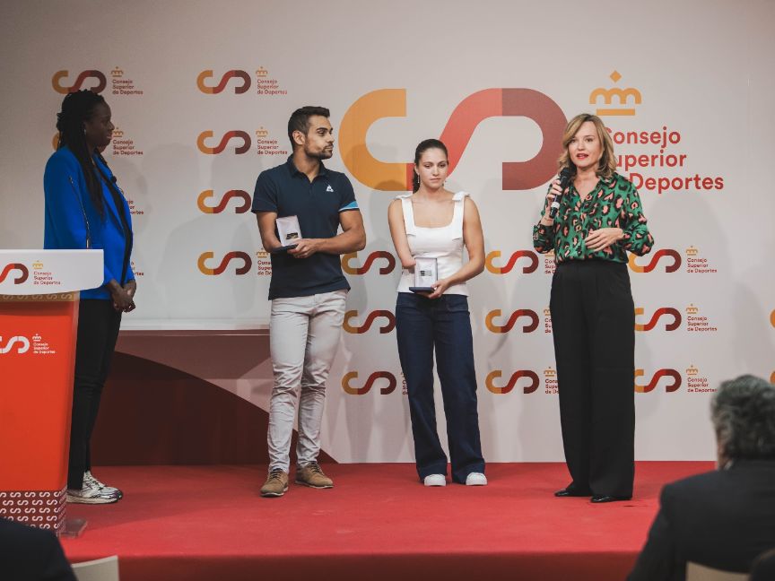 Pilar Alegría: “En la carrera del deportista, formación y deporte deben ir de la mano”