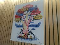 Cartel para la celebración del Día de la Hispanidad.