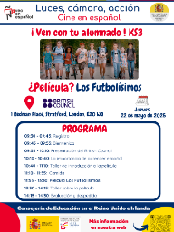 Los Futbolísimos - cartel BC Londres - jueves 22 mayo 2025