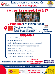 Los Futbolísimos - cartel Cardiff - viernes 6 junio 2025