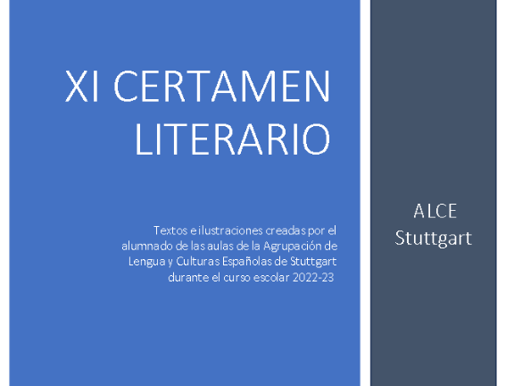 Revista del certamen literario anual