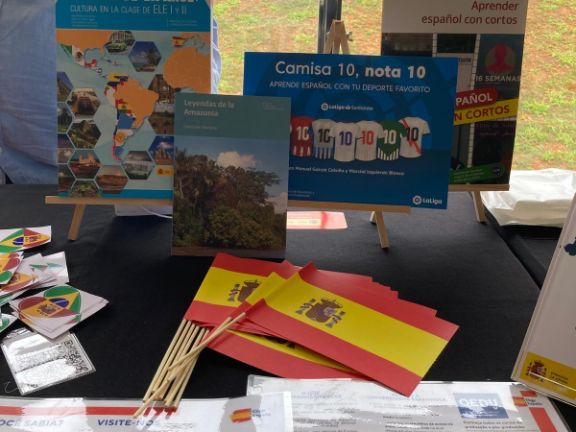 Exposición de materiales de la Consejería