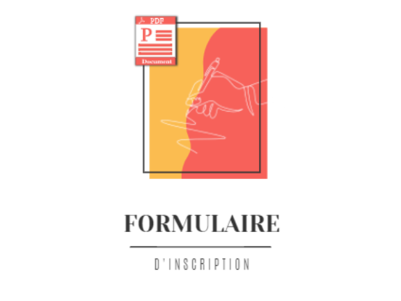 Formulaire d'inscription