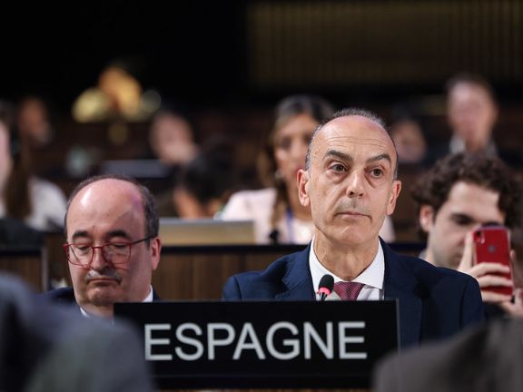 El Consejero de Educación, Alfredo Sancho