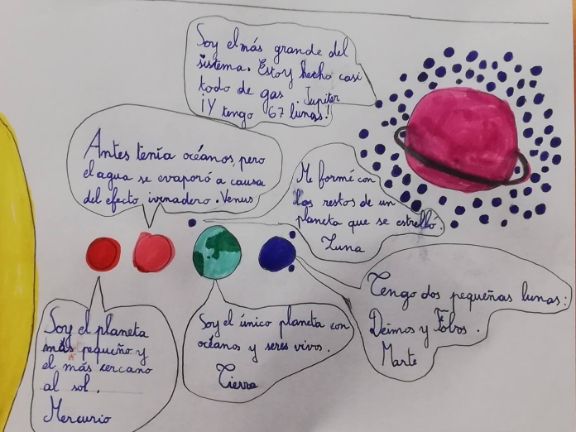 Otro de los trabajos realizados por los alumnos