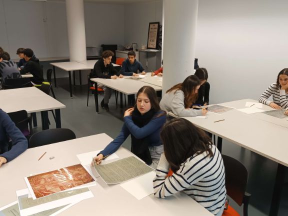 Otro momento del taller