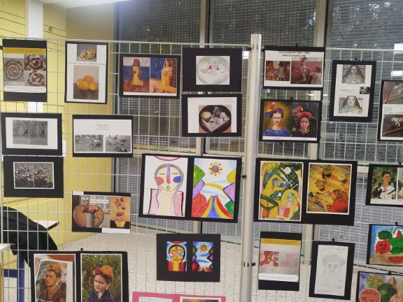 Una vista de la exposición