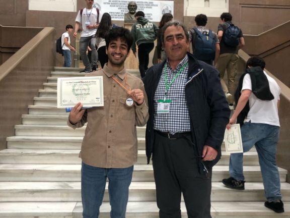 Ghassane Nouijai, medalla de Bronce en la Olimpiada nacional de Física
