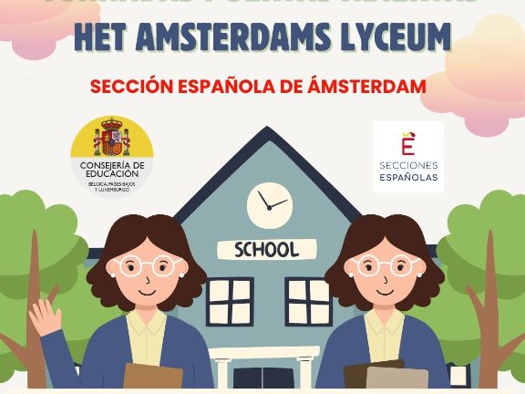 cartel jornadas puertas abiertas Amsterdam