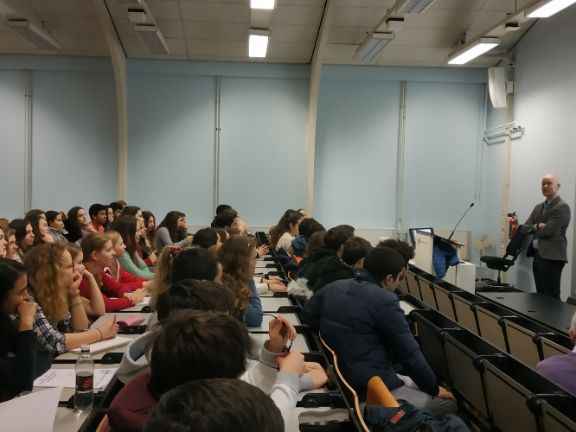 Conferencia en la Universidad de Utrecht