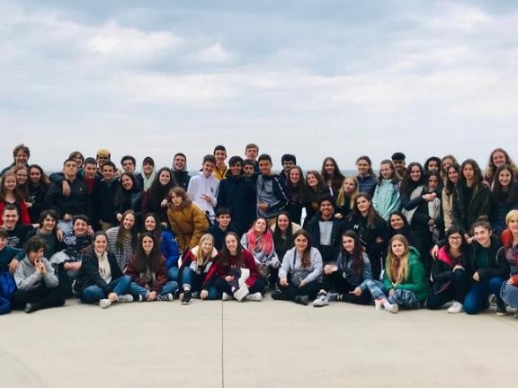 Foto del grupo en Zarautz (2018-2019)