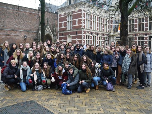 Foto del grupo en Utrecht