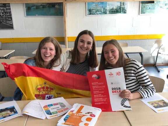 Alumnas del DELE 2018