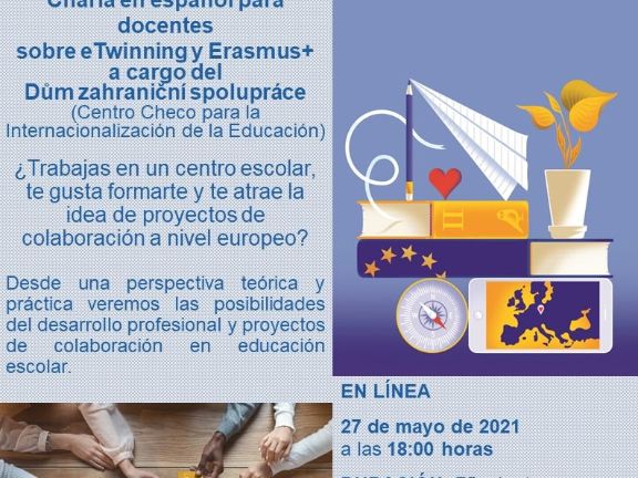 Charla en español para docentes sobre eTwinning y Erasmus+