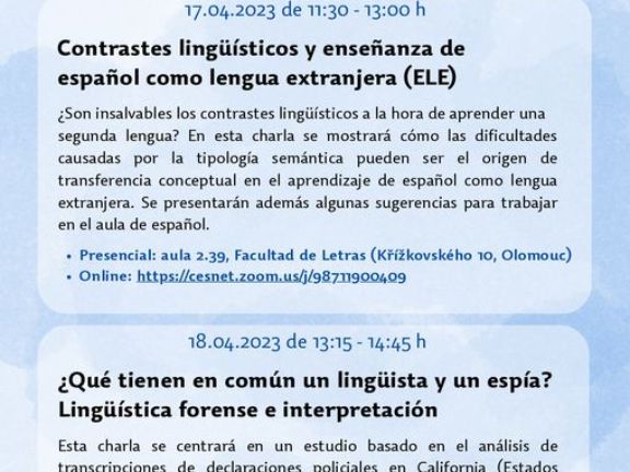 Seminarios en español impartidos por Alberto Hijazo-Gascón