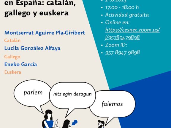 Lenguas cooficialesen España: catalán,gallego y euskera
