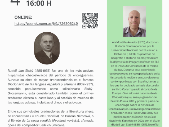 De cómo Babička llegó a España: Rudolf Jan Slabý, primer eslavo en la Real Academia Española
