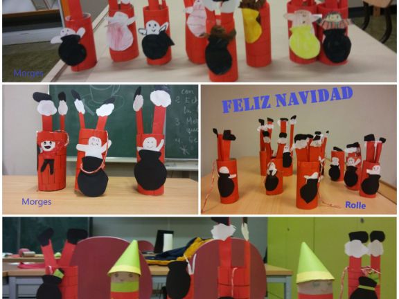 manualidades navideñas nyon