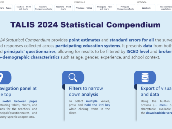 TALIS 2024 Statistical compendium