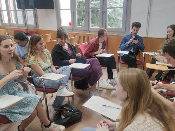 Jornada de bienvenida de los auxiliares de conversción en Aragón