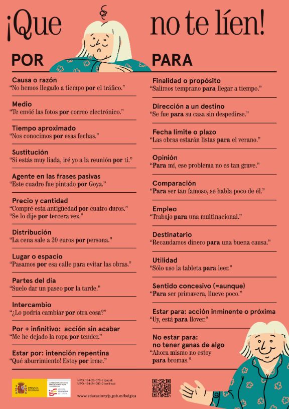cartel por y para