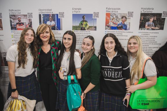 La ministra Pilar Alegría en AULA 2023