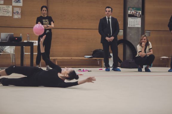 La ministra Pilar Alegría visita las instalaciones de CAR de Madrid