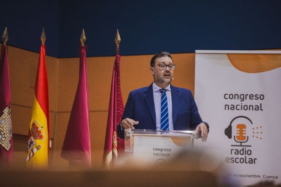 Amador Pastor, consejero de Educacion, Cultura y Deportes de la Junta de Comunidades de Castilla-La Mancha.