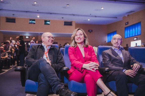 Pilar Alegría interviene en el XIV Congreso regional de CCOO Aragón