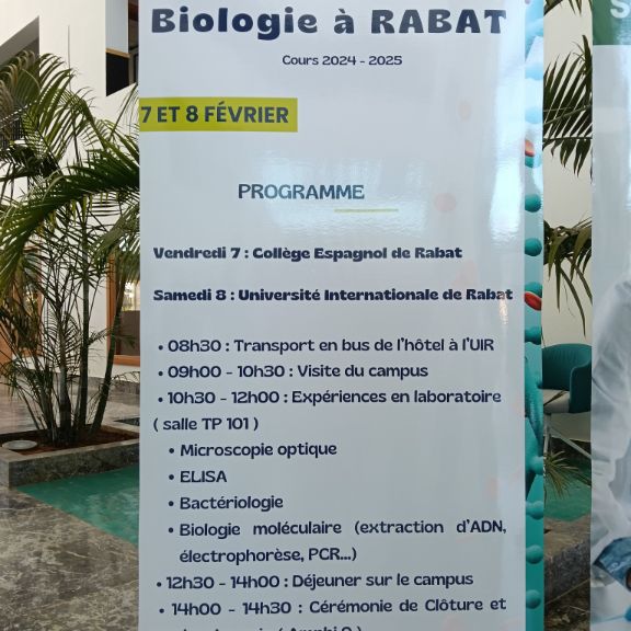 Visita a la Universidad Internacional de Rabat (UIR)
