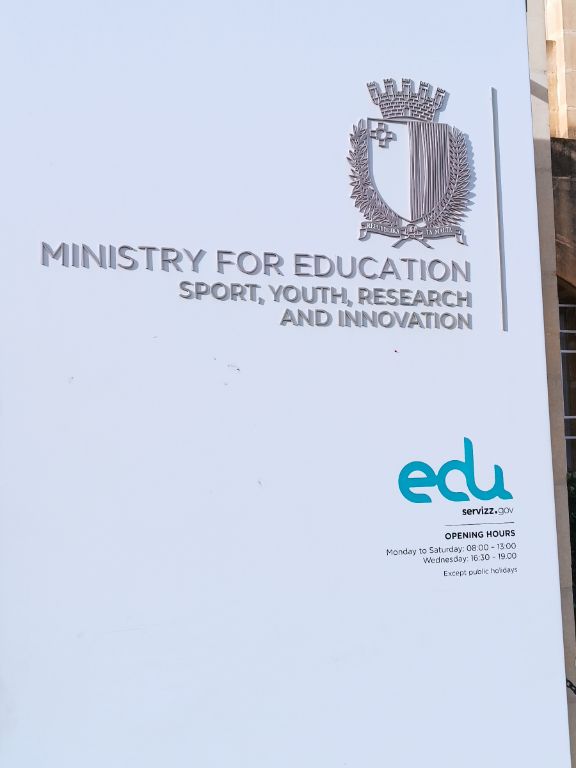 Ministerio educación Malta